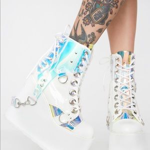 New in box Demonia Quartz Black Hole platforms